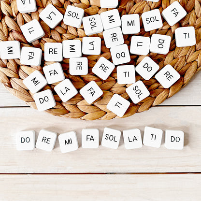 Wooden Solfege Tiles