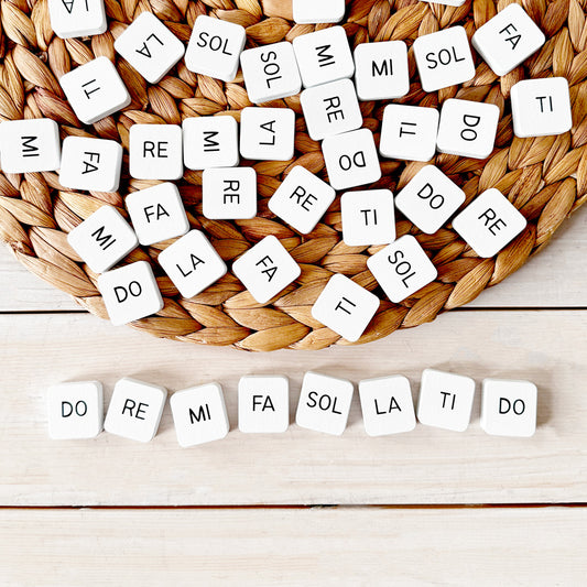 Wooden Solfege Tiles