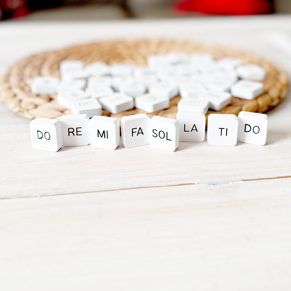 Wooden Solfege Tiles