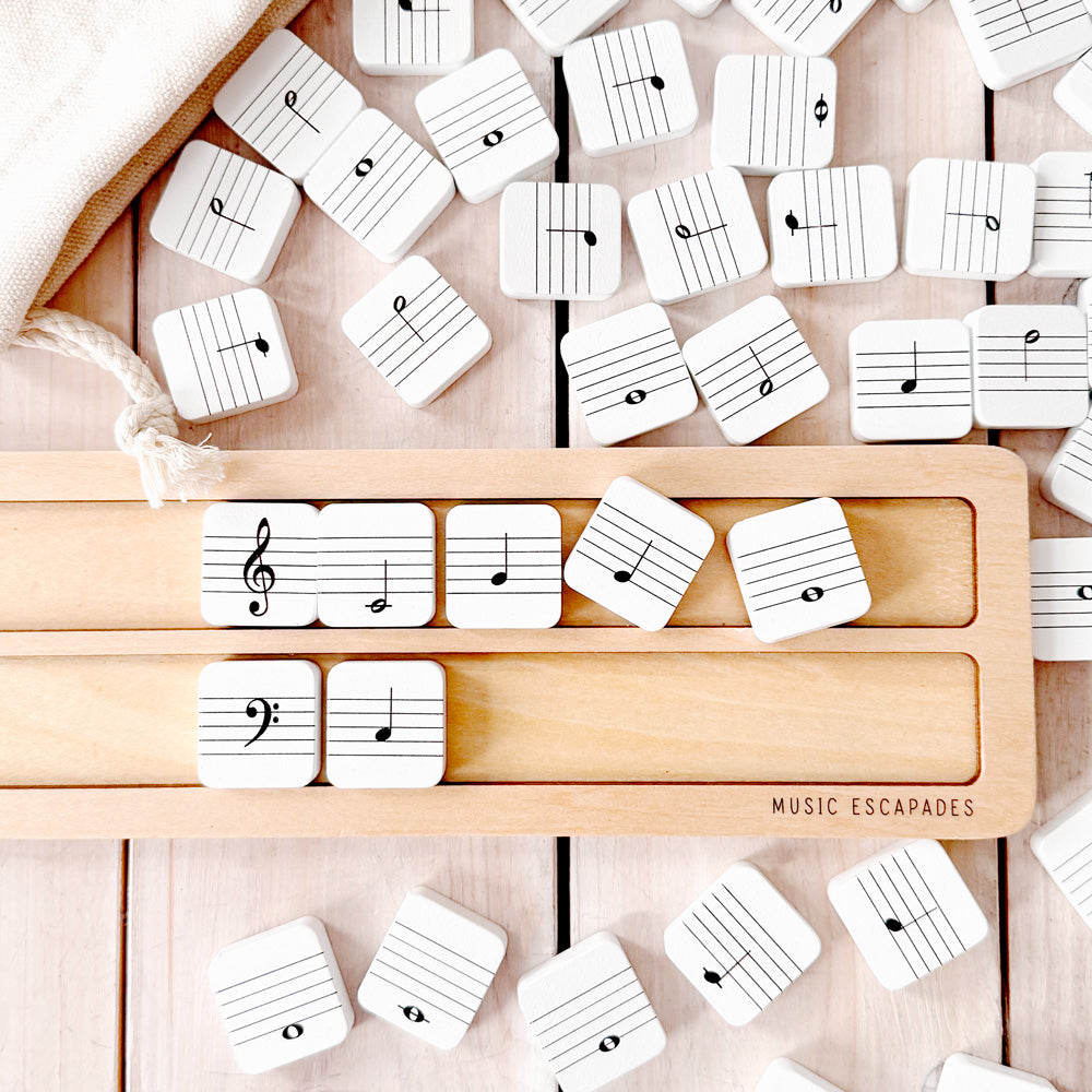 Sight Reading Note Tiles – Music Escapades Shoppe