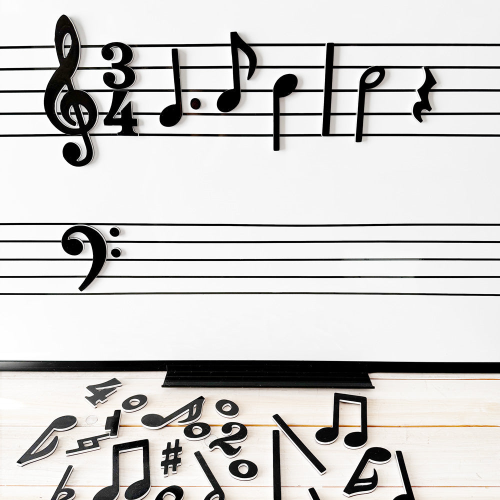 Magnetic Notes and Symbols Set