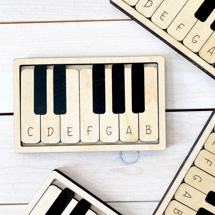 Wooden Note Tiles – Music Escapades Shoppe