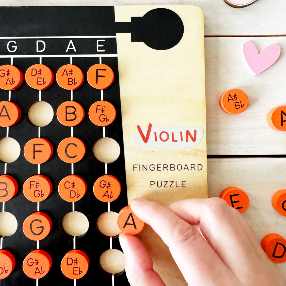 Violin Fingerboard Puzzle