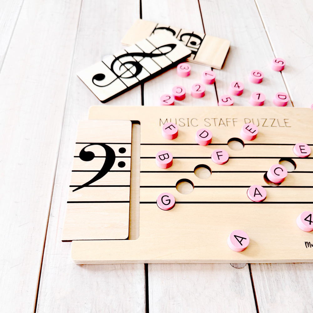 Music Staff Puzzle
