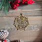 Wooden Snowflake Ornaments