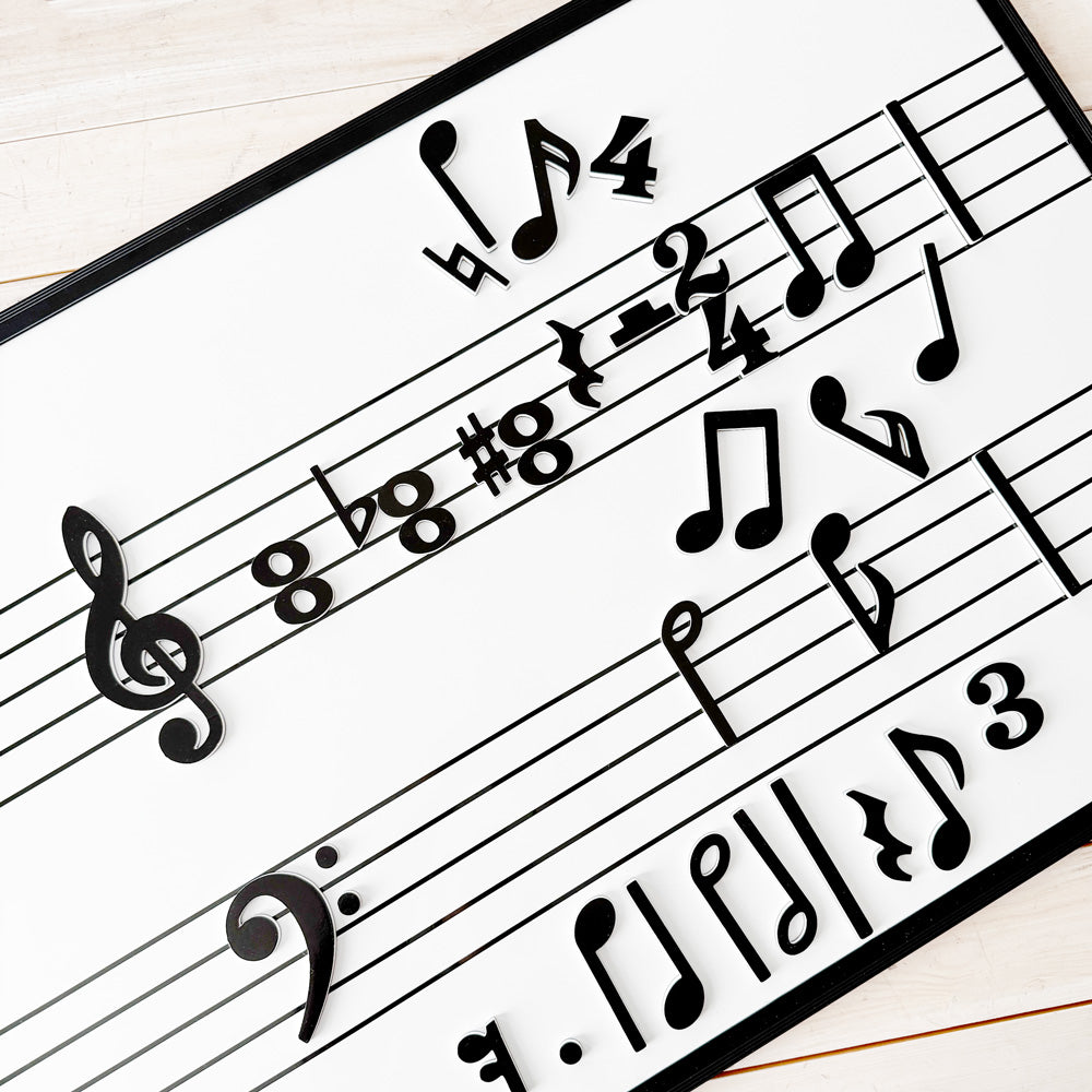 Magnetic Notes and Symbols Set