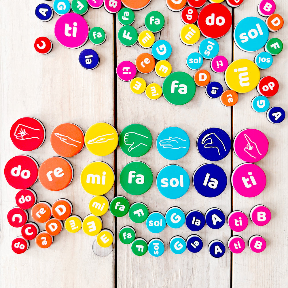 Solfege Music Magnets