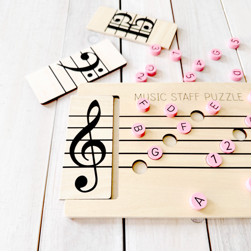 Music Staff Puzzle