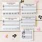 Grand Staff Cards and Notepads