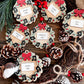 Personalized Layered Rustic Musical Wreath Ornament