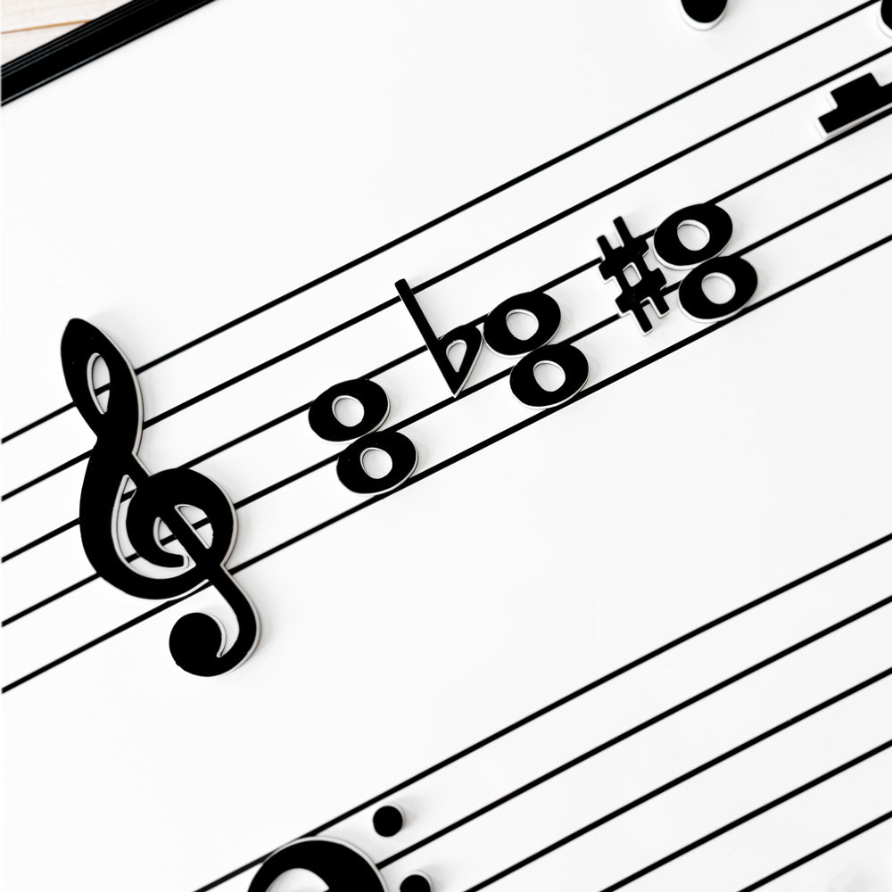 Magnetic Notes and Symbols Set