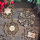 Wooden Snowflake Ornaments