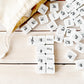 Wooden Triad Chord Tiles