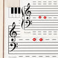 Solfege Music Magnets