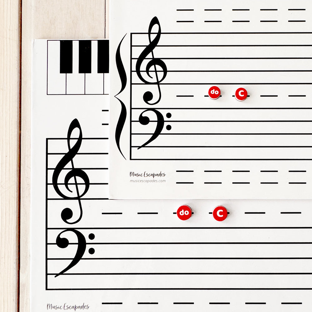 Solfege Music Magnets