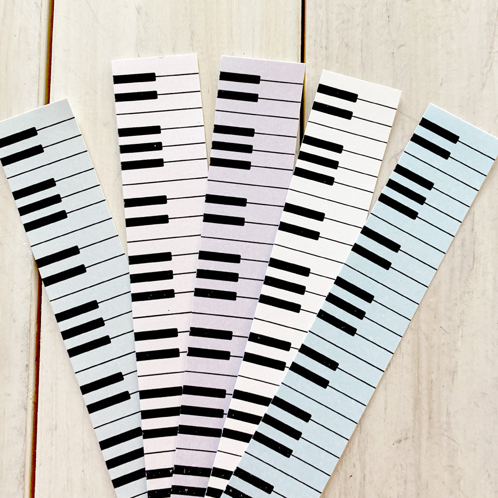 Vertical Piano and Musical Symbols