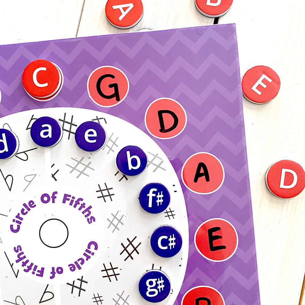 Circle of Fifths Magnetic Spinner Board