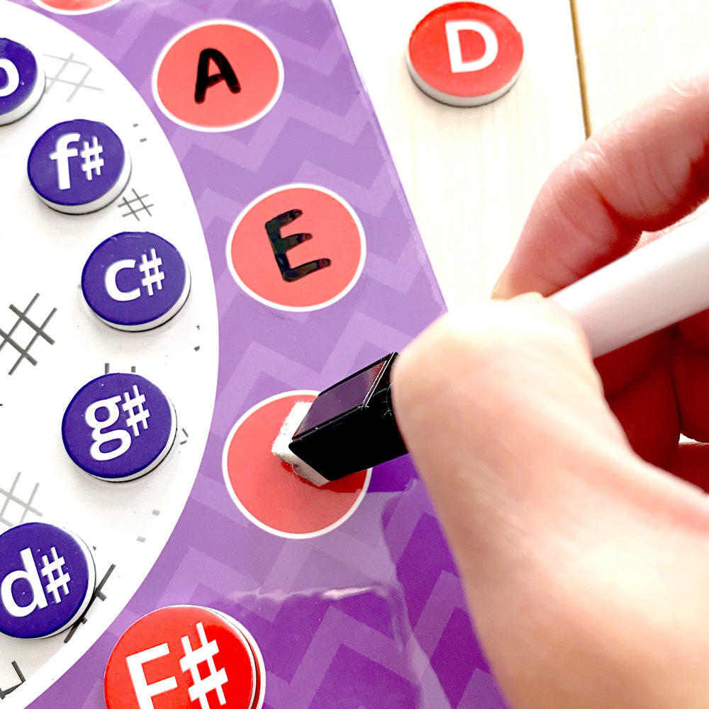 Circle of Fifths Magnetic Spinner Board