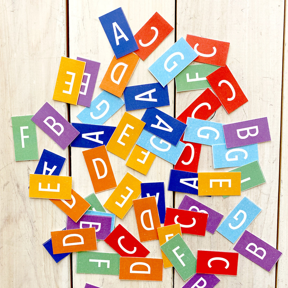 Alphabet Tiles and Note Houses