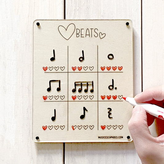 Heart Beats Rhythm Activity Board