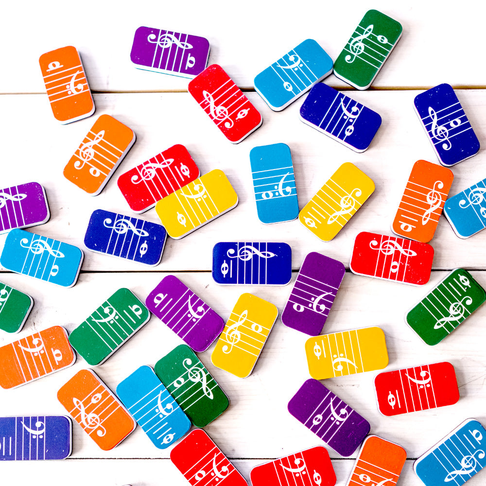 Magnetic Alphabet and Note Tiles