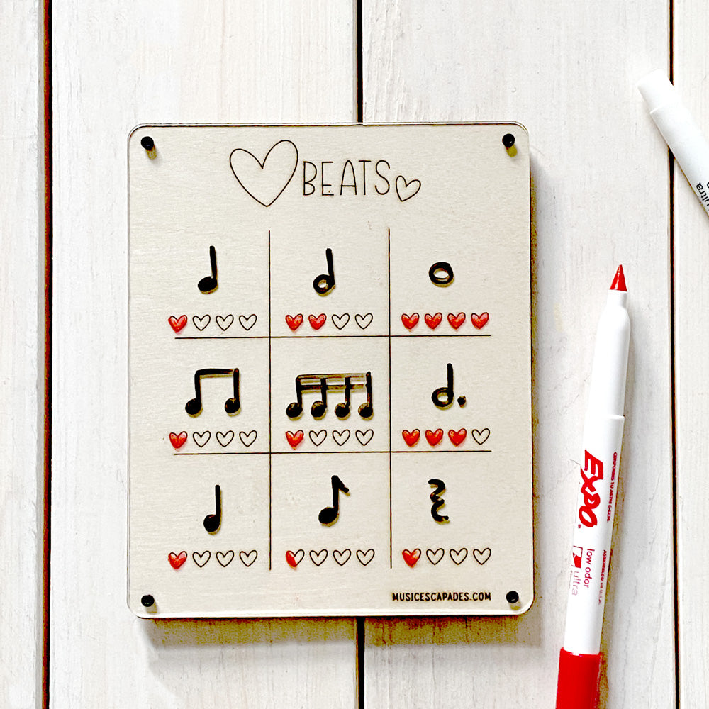 Heart Beats Rhythm Activity Board